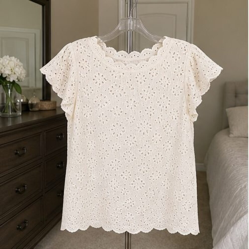 Emerald Ruffle Blouse